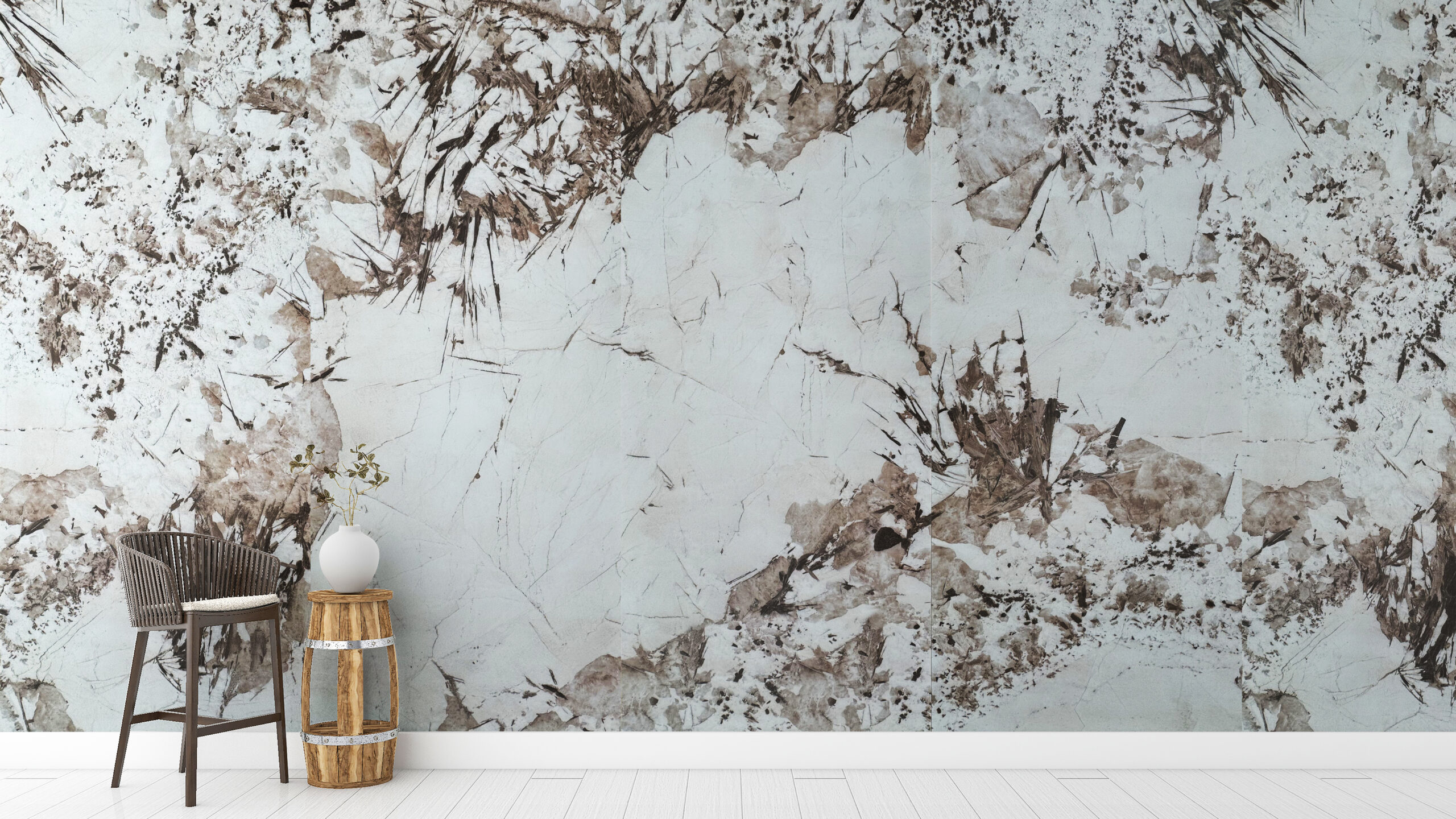Flexible Stone Series – Skin Feeling Series offers a delicate, soft-touch surface inspired by natural stone. Lightweight, waterproof, and fire-resistant, it can be applied to flat or curved surfaces, creating a refined and comfortable atmosphere for both interior and exterior spaces.